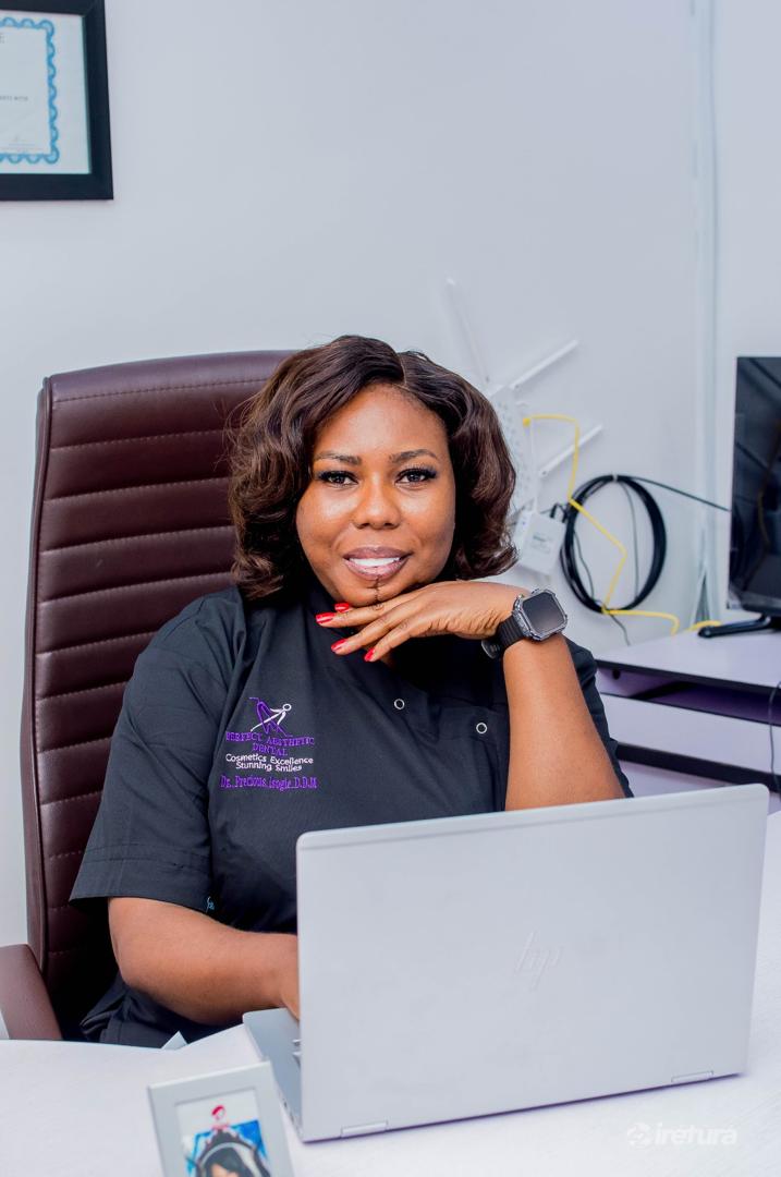 Dr. Precious Isogie, Founder and Clinical Director of Perfect Aesthetic Clinic